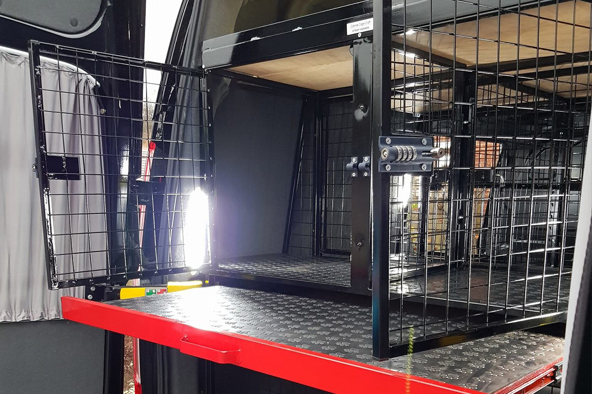 Dog cage build services Canine Cage Craft Ltd